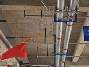 珠晖管廊支架的安装方法